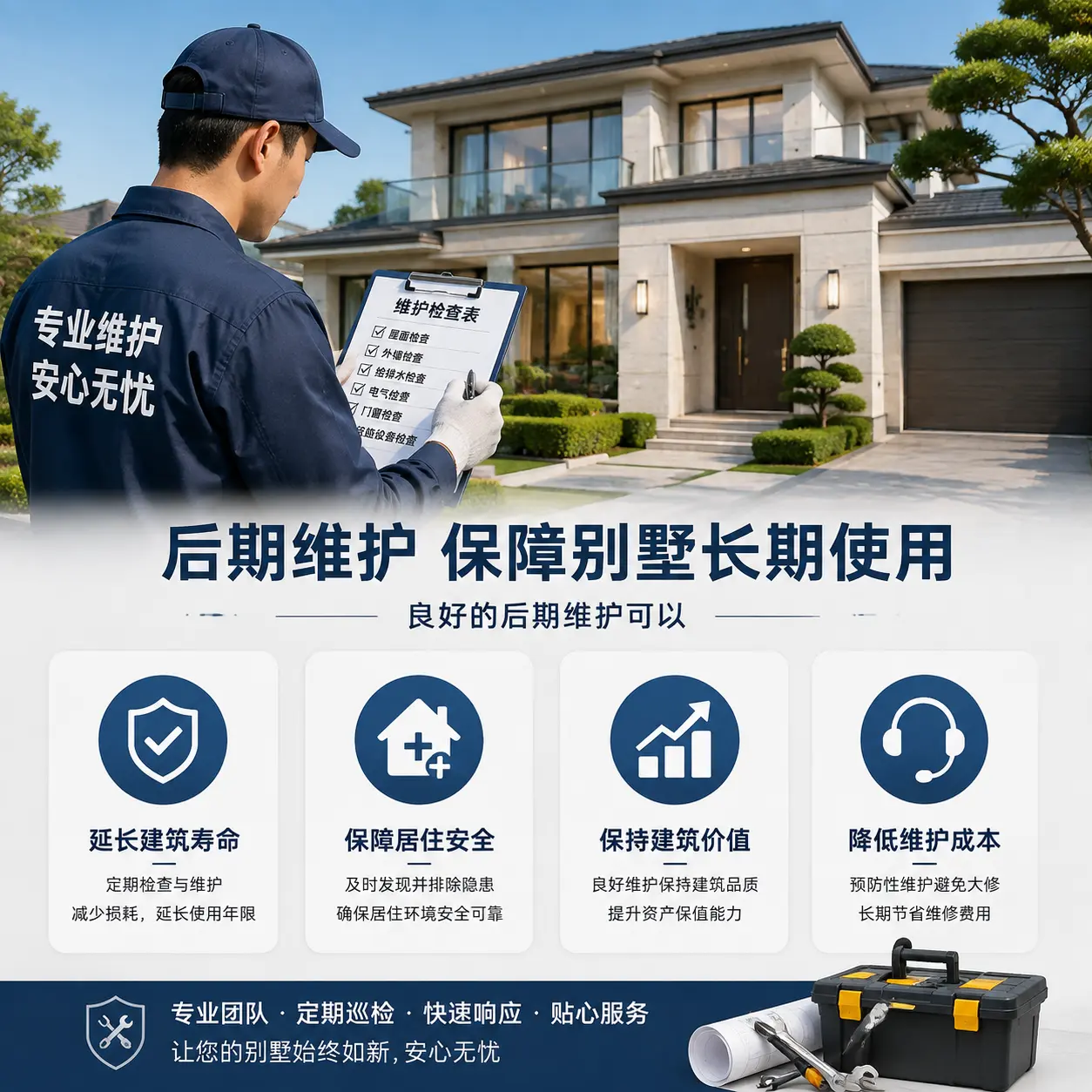 别墅建造公司推荐： 瓮安 施工质量的关键要素