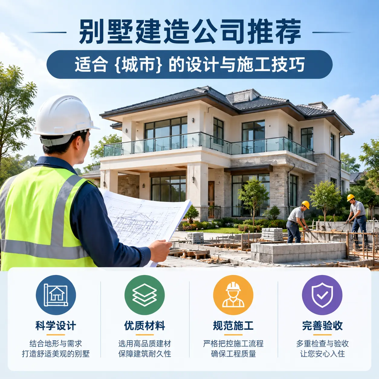 别墅建造公司推荐：适合 瓮安 的设计与施工技巧