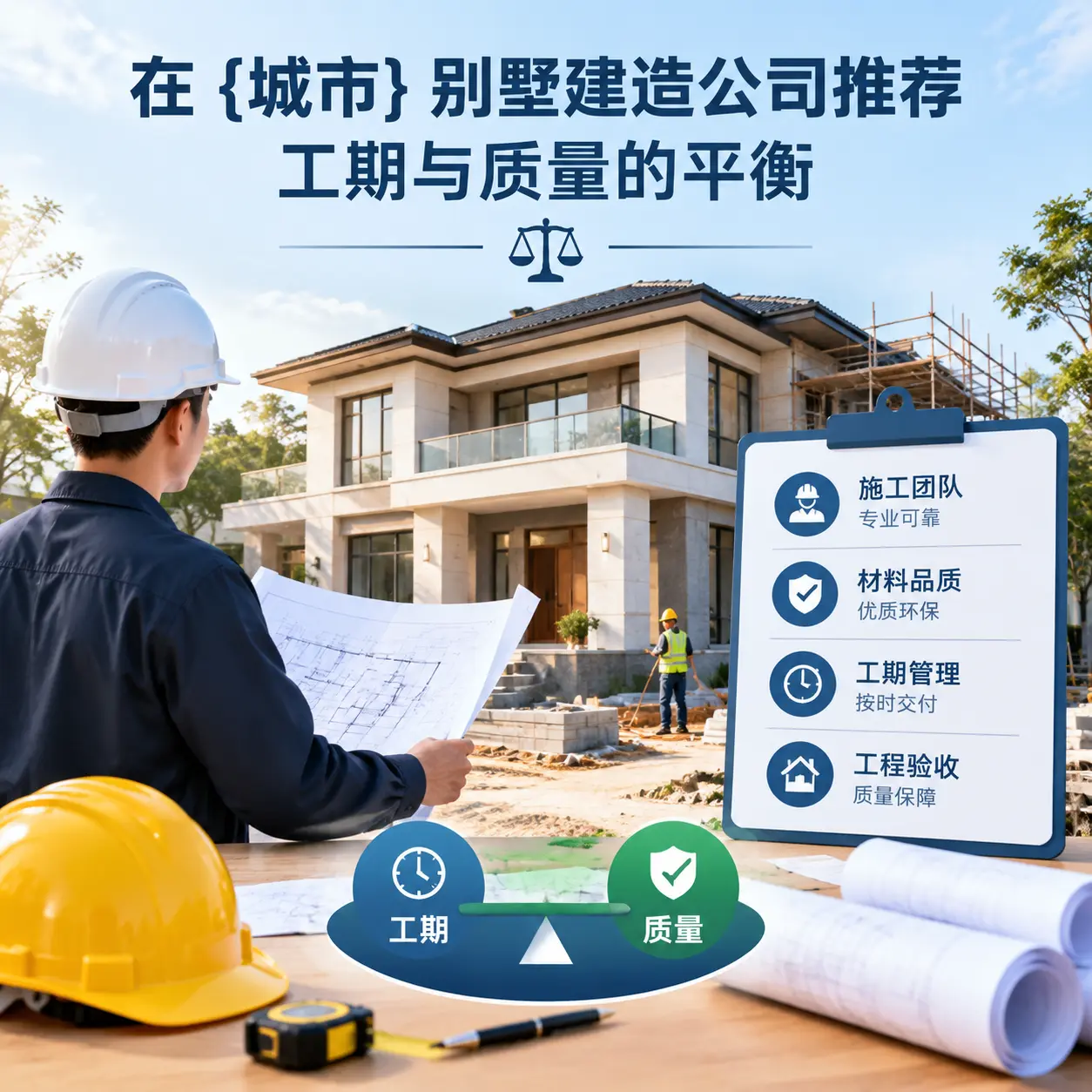 在 瓮安 别墅建造公司推荐，工期与质量的平衡