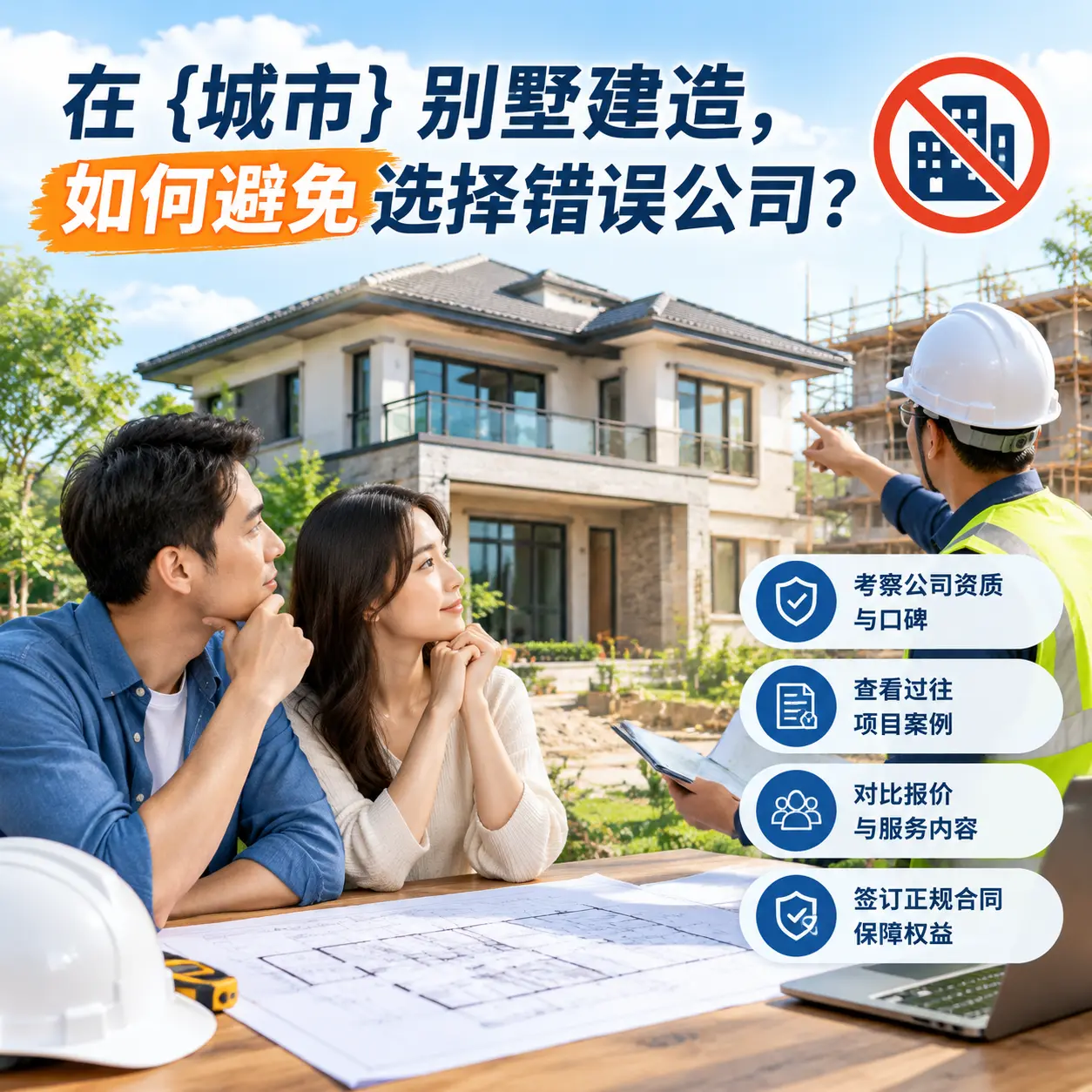 在 瓮安 别墅建造，如何避免选择错误公司？