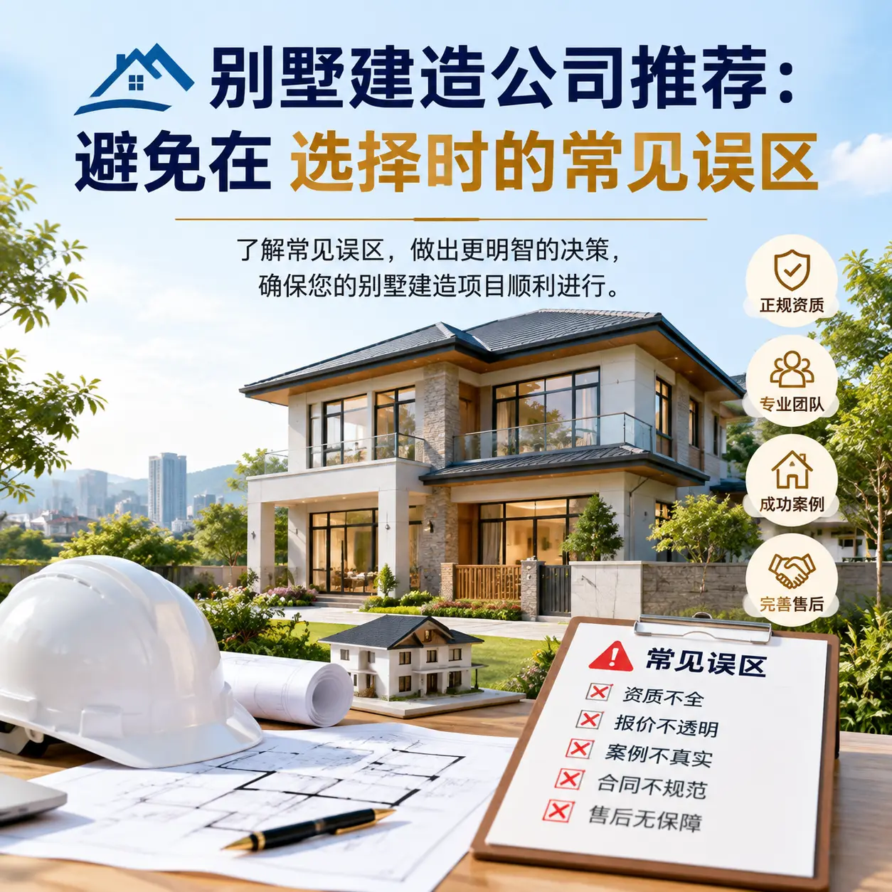 别墅建造公司推荐:避免在 瓮安 选择时的常见误区