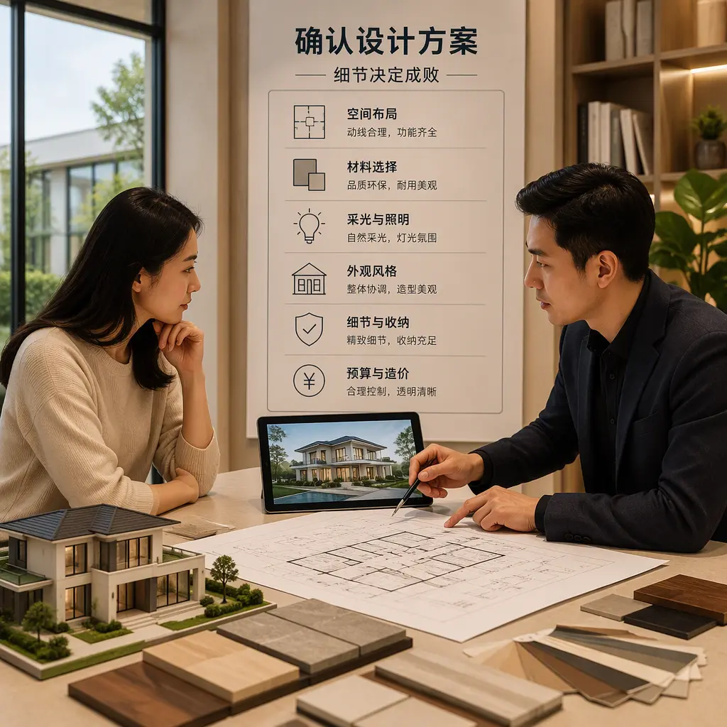 别墅建造公司推荐:与设计师沟通的有效技巧在 瓮安