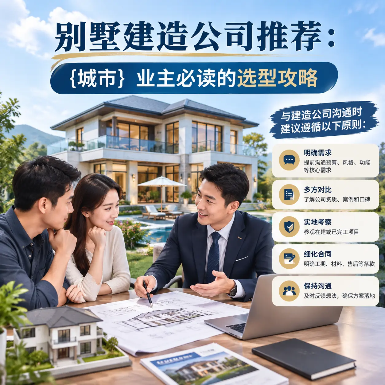 别墅建造公司推荐： 瓮安 业主必读的选型攻略
