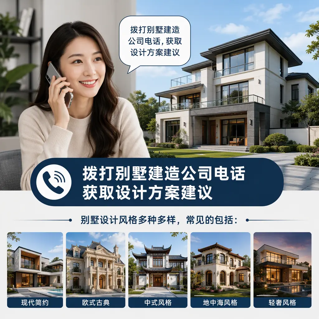 拨打瓮安别墅建造公司电话，获取设计方案建议
