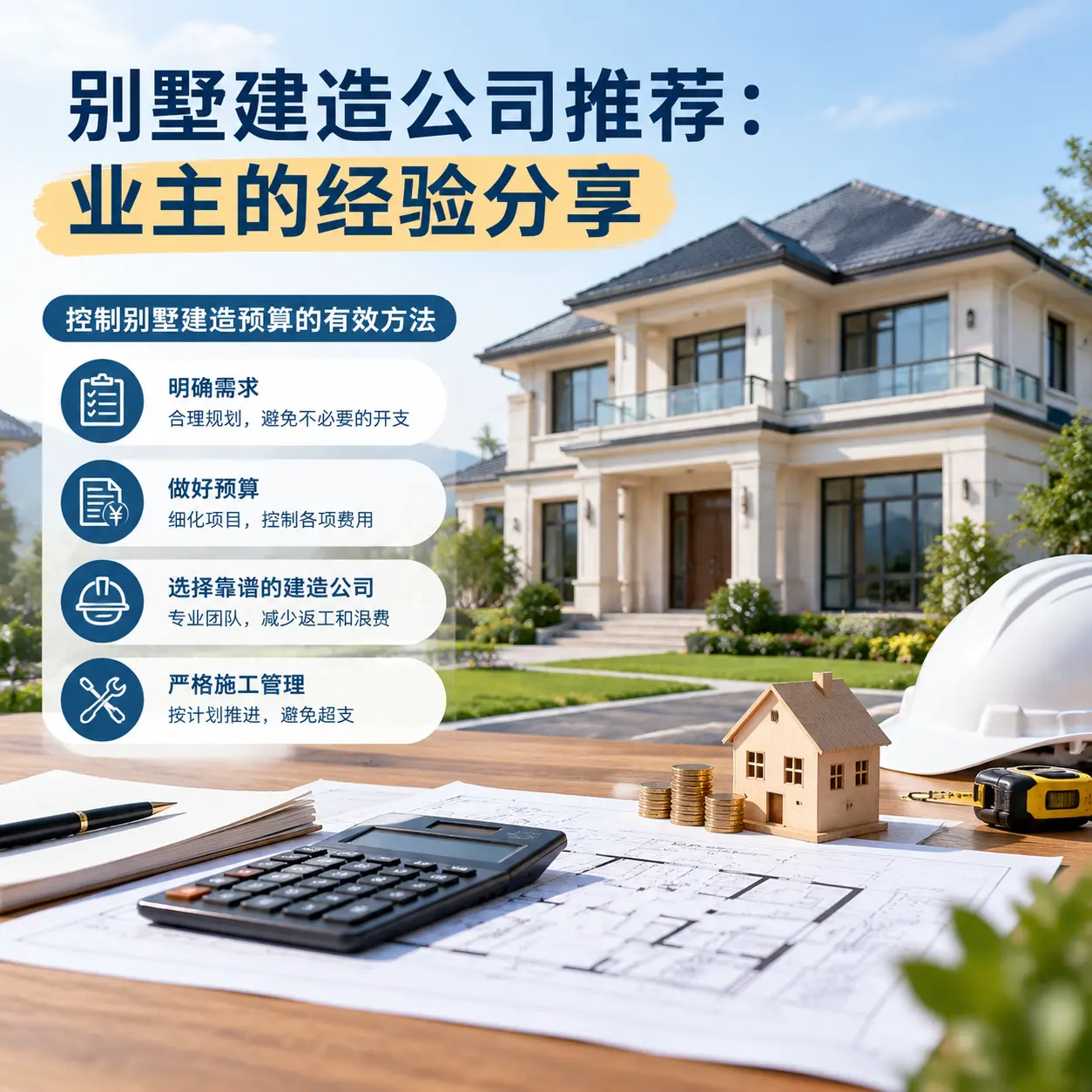 别墅建造公司推荐： 瓮安 业主的经验分享