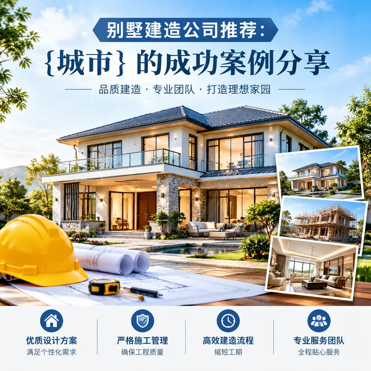 别墅建造公司推荐： 瓮安 的成功案例分享