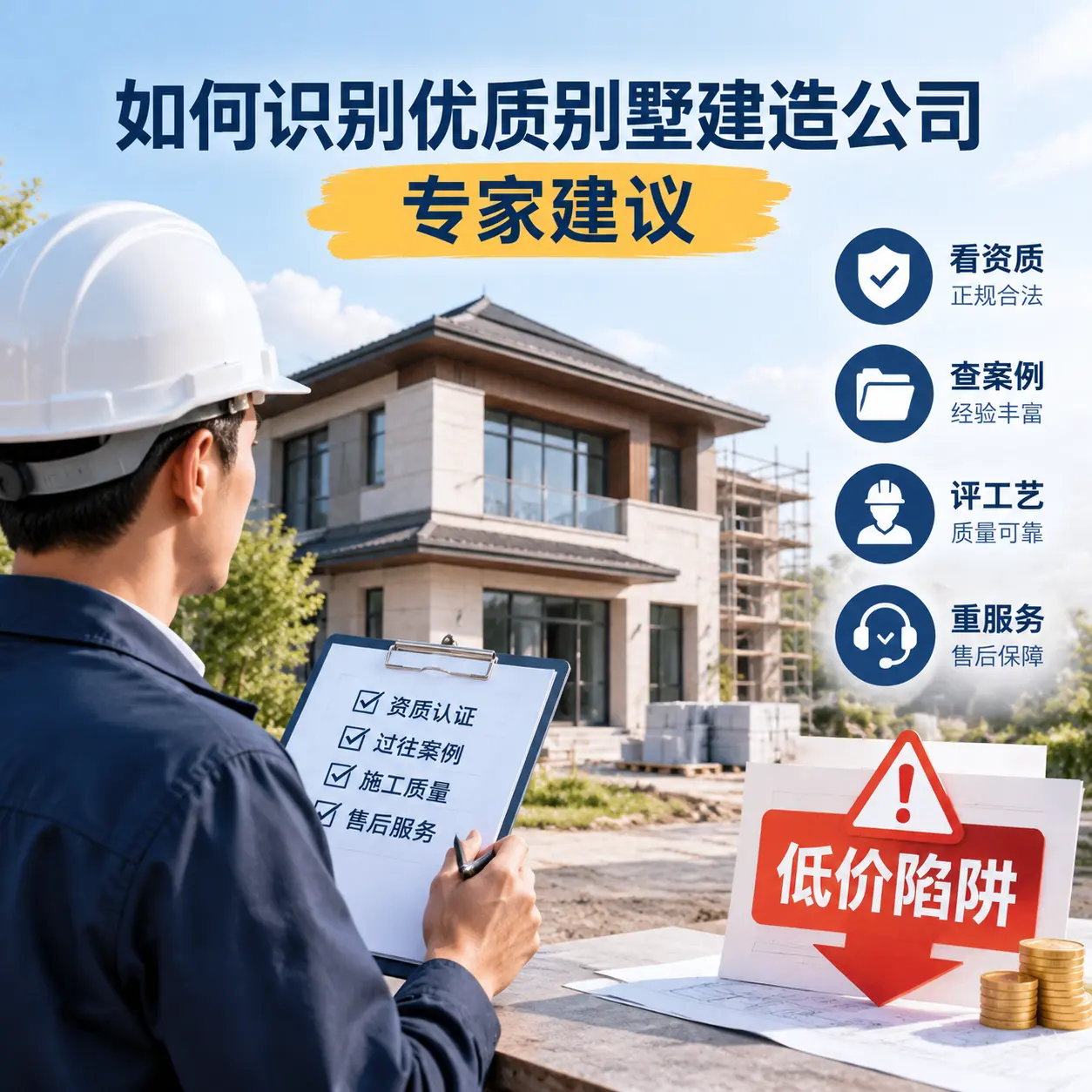 如何识别优质别墅建造公司:专家建议